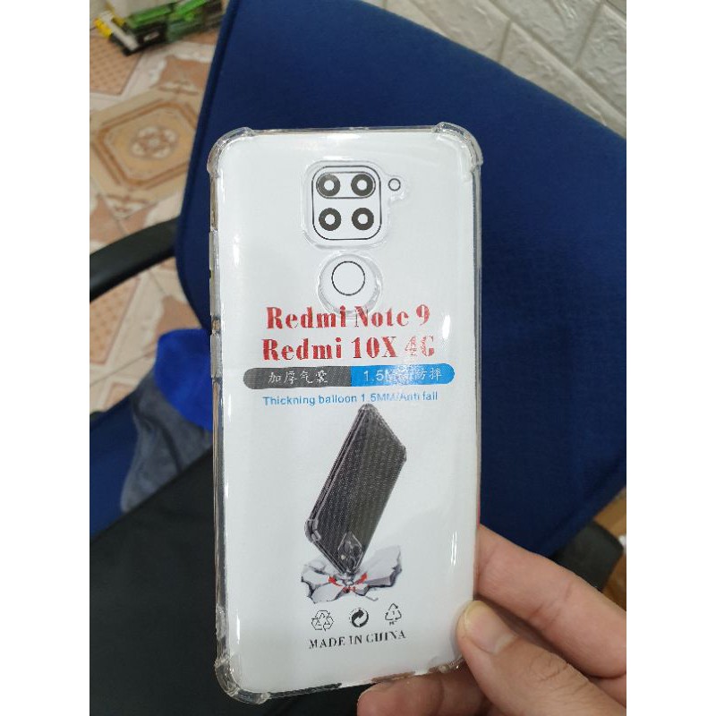 Ốp lưng dẻo chống sốc Xiaomi Redmi Note 9 - Redmi 10x 4G