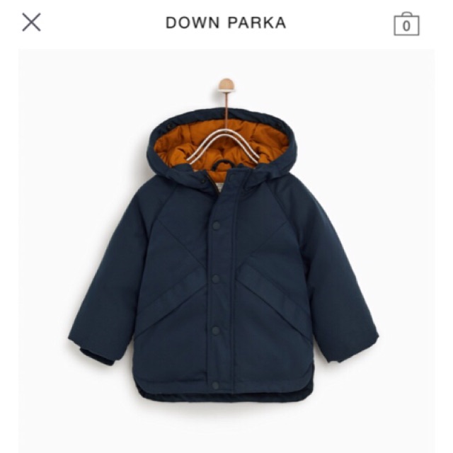Áo phao lông vũ zara