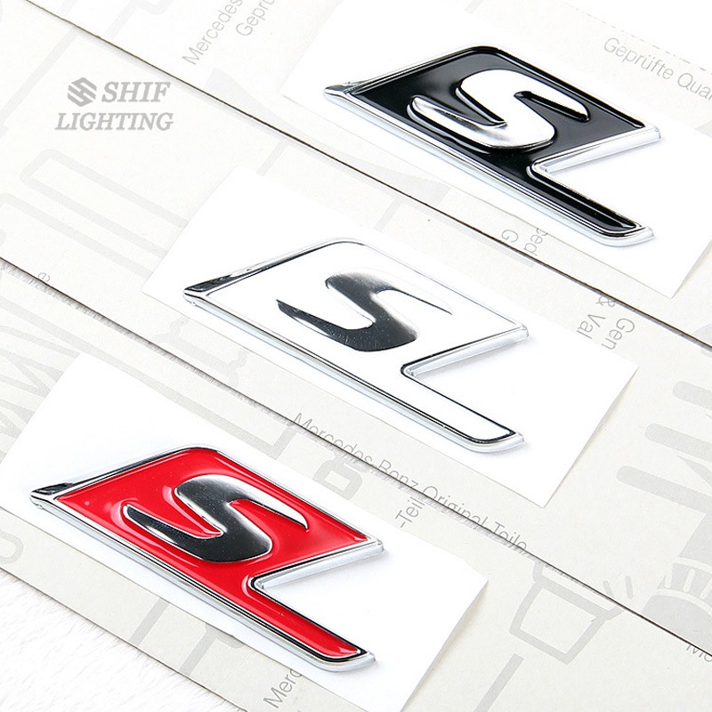 Logo ABS dán trang trí cho xe hơi Mercedes AMG