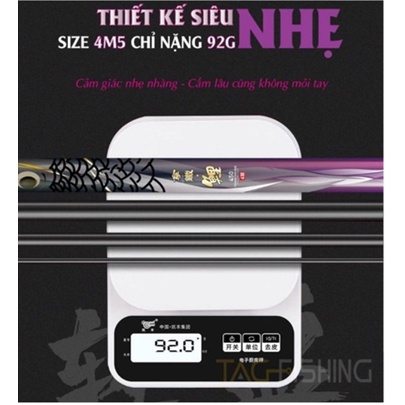 Cần tay gama fx khải hoàn 4H, Cần câu tay chính hãng Aduy fishing