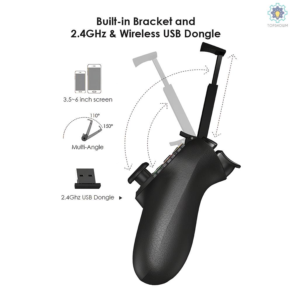 Tay Cầm Chơi Game Không Dây GameSir T1s 2.4G Cho DJI Tello Drone Android iOS Tablet PC Windows Ste
