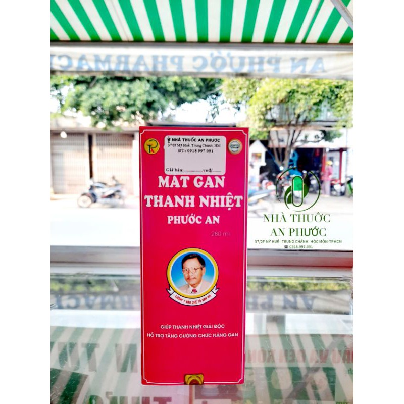 Mát Gan Giải Độc Phước An ⚡ CAM KẾT CHÍNH HÃNG ⚡Thanh nhiệt, giải độc, mát gan, giảm tình trạng nóng trong người