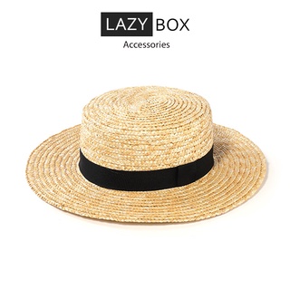 Mũ cói đi biển dáng gaucho mũ thời trang đi du lịch đi biển dáng basic cả nam và nữ đều đội được