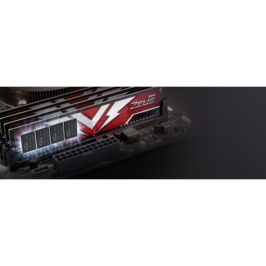 Bộ nhớ Trong Ram DDR4 Team 8G/2666 T-Force Zeus Gaming new chính hãng