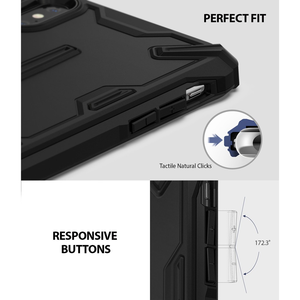 Ringke Dual-X, iPhone XS Max XR [Dual-X] [Dual-X Design] Ringke Case Nắp điện thoại chống sốc chống va đập hạng nặng