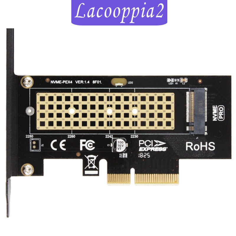 Thẻ Chuyển Đổi Ổ Cứng M.2 Ssd (Lacooppia2) M.2 Nvme Ssd Sang 3.0 X4, M-Key Nvme M.2 Ssd