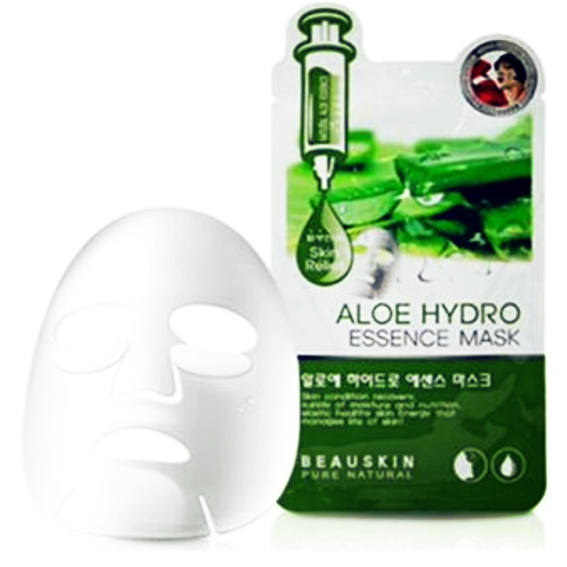 MẶT NẠ LÔ HỘI DƯỠNG DA BEAUSKIN ALOE HYDRO ESSENCE MASK