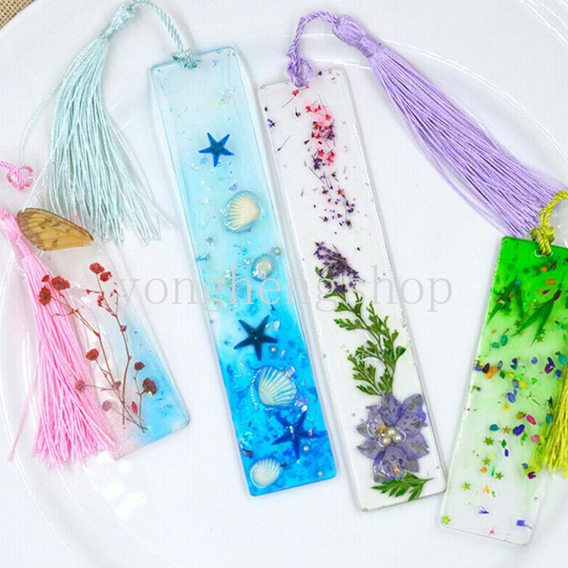 Khuôn Silicone Làm Thẻ Đánh Dấu Sách Trang Sức