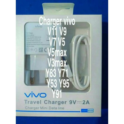 Củ sạc nhanh 9V-2A 100% chính hãng cho Vivo V11 V9 V7 V5 V5max V3max Y71 Y83 Y91