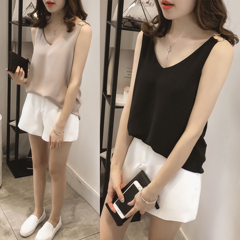 Áo Voan Hai Dây Dáng Rộng Plus Size SPD274 Thời Trang Mùa Hè Cho Nữ