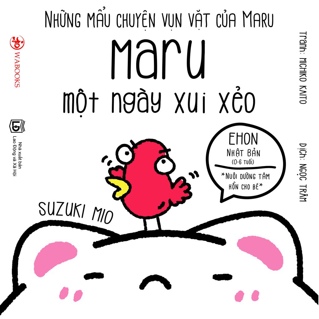 Sách Wabooks - Ehon Những mẩu chuyện vụn vặt của Maru (Bộ 6 cuốn)