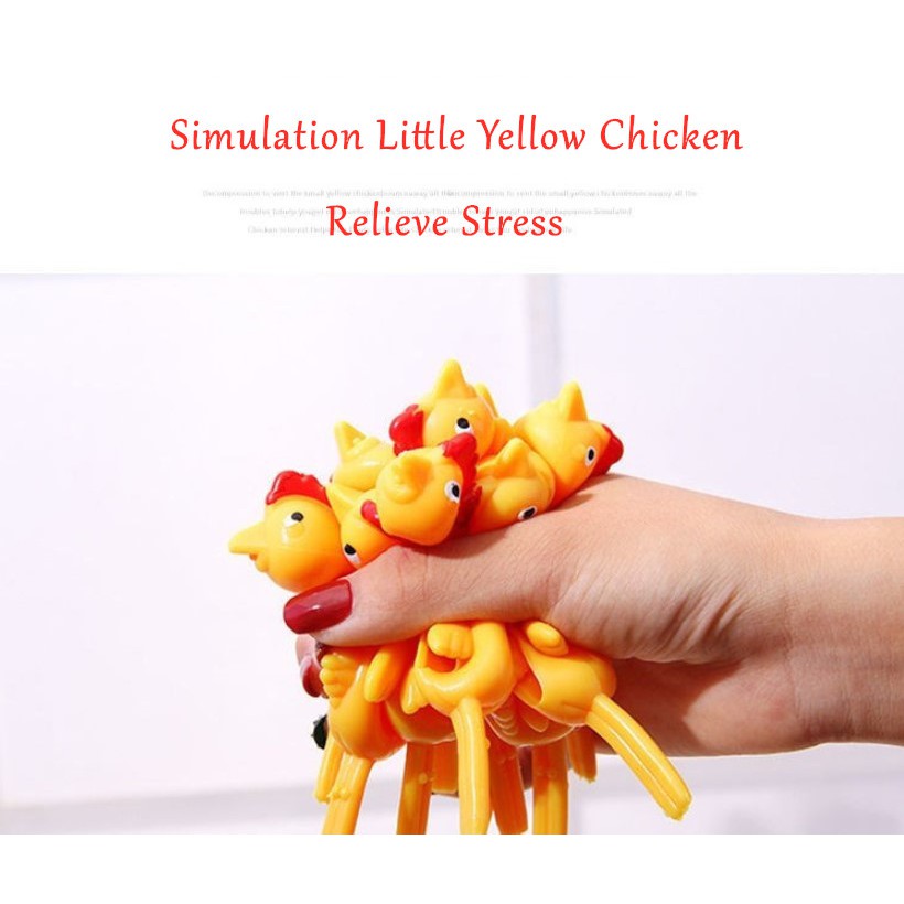 Set 5 Đồ Chơi Bắn Ná Hình Chú Gà Vui Nhộn