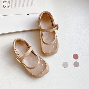 Giày Búp Bê Họa Tiết Chấm Bi Hàn Quốc Xinh Xắn Cho Bé Gái