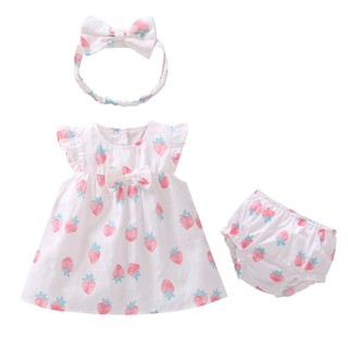 Set váy 3 chi tiết cho bé