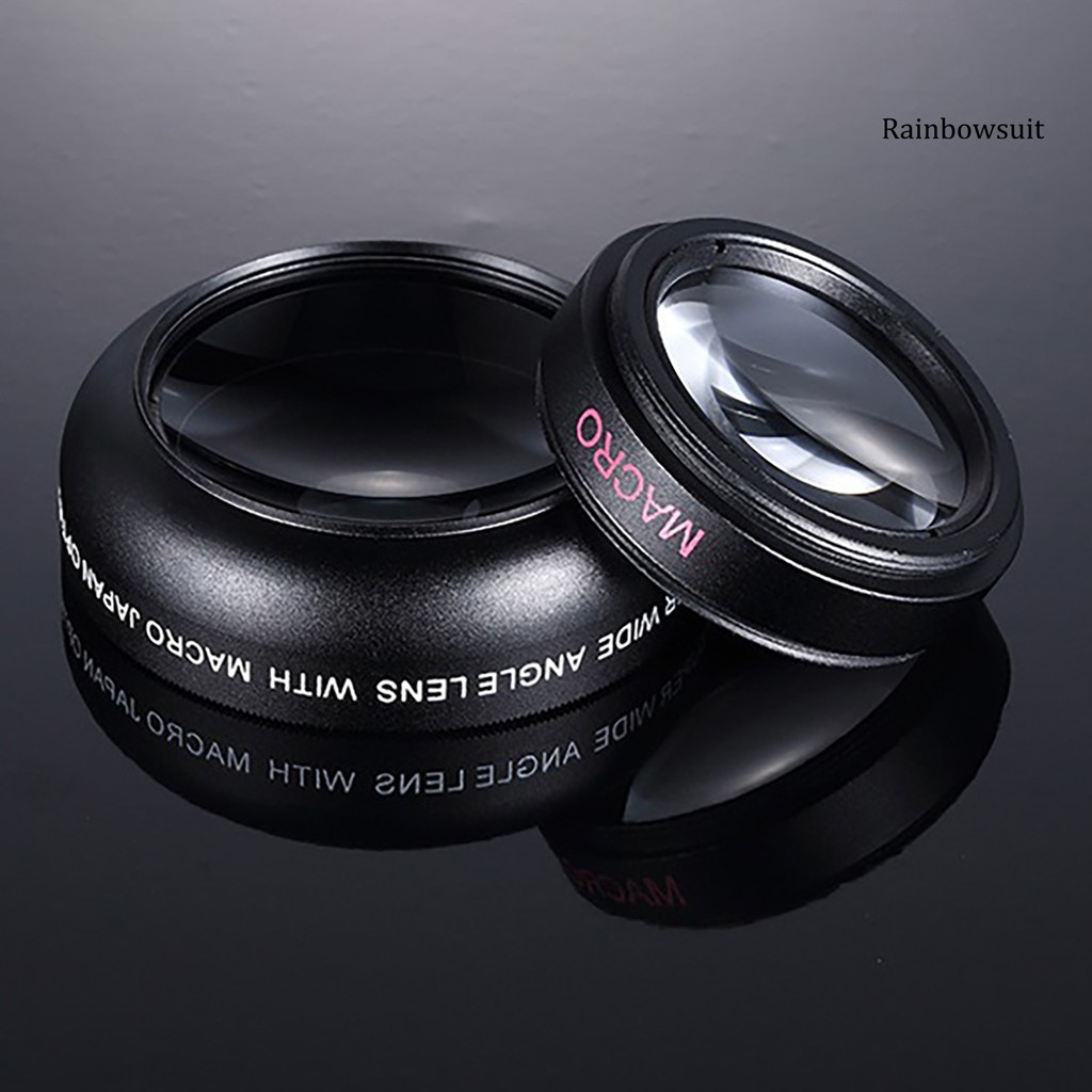 Ống Kính Góc Rộng 37mm 0.45x 49uv 2 Trong 1 Cho Điện Thoại | BigBuy360 - bigbuy360.vn