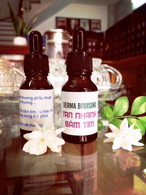 Gel bôi tan nhanh bầm tím - giảm sưng nề do chấn thương-sau thẩm mỹ DERMA BRUISING