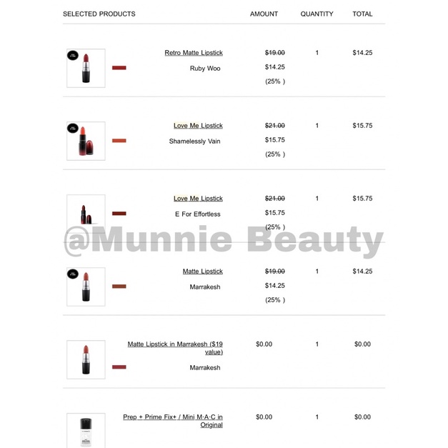 [Bill MAC Cosmetics USA] Son thỏi lì MAC Love Me Lipstick