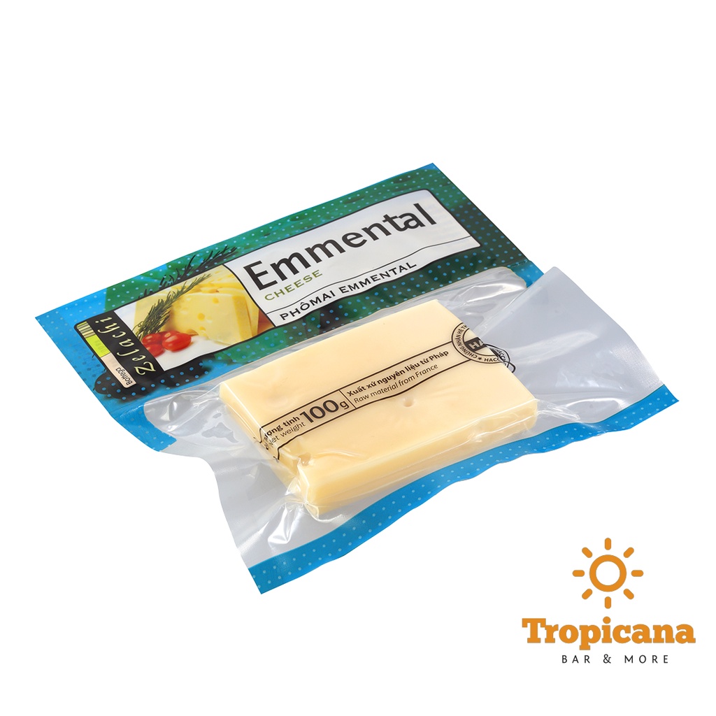 Phô mai Emmental Bottega Zelachi 100g