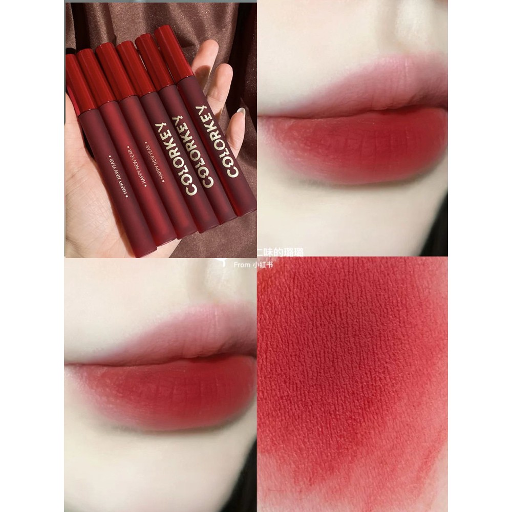 Son kem lì COLORKEY mềm mượt dưỡng ẩm môi  Nội Địa Trung