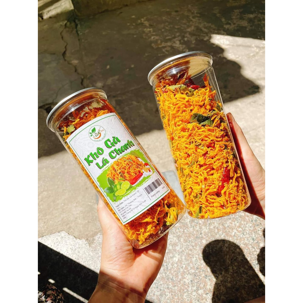 Khô gà lá chanh hộp 300g siêu ngon - Ăn là mê ngay | BigBuy360 - bigbuy360.vn