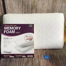 Gối thẳng Lock&Lock Memory Foam 50D 50x30x10cm HLW112