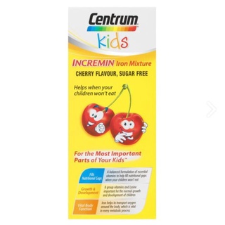 [Hàng chính hãng] Siro Centrum Kids Incremin Iron Mixture Của Úc 200ml