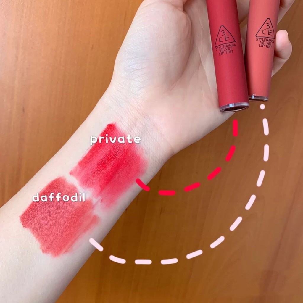 Son kem lì 3CE mềm môi tôn da Velvet Lip Tint 3CE006 | Thế Giới Skin Care