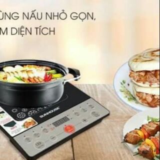 Bếp từ sunhou tặng kèm nồi lẩu