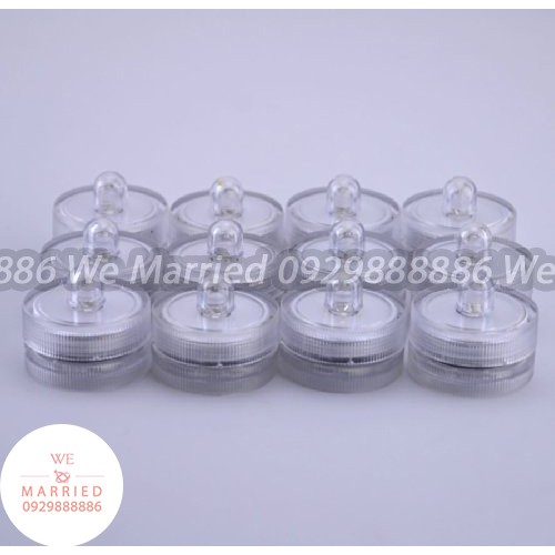 Nến Tealight Thả Nước (Chống Nước) - Hộp