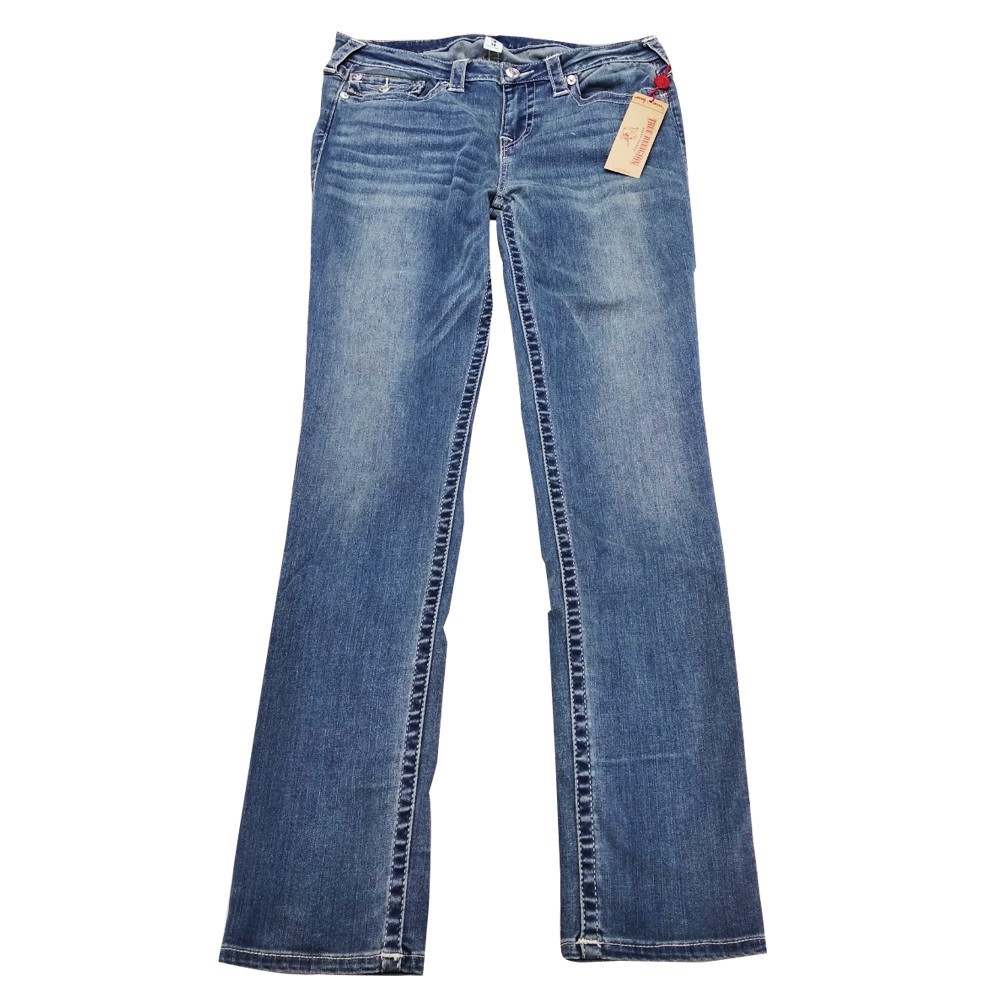 Quần jean nam True Religion Skinny Fossil Silk -size 34 Hàng USA