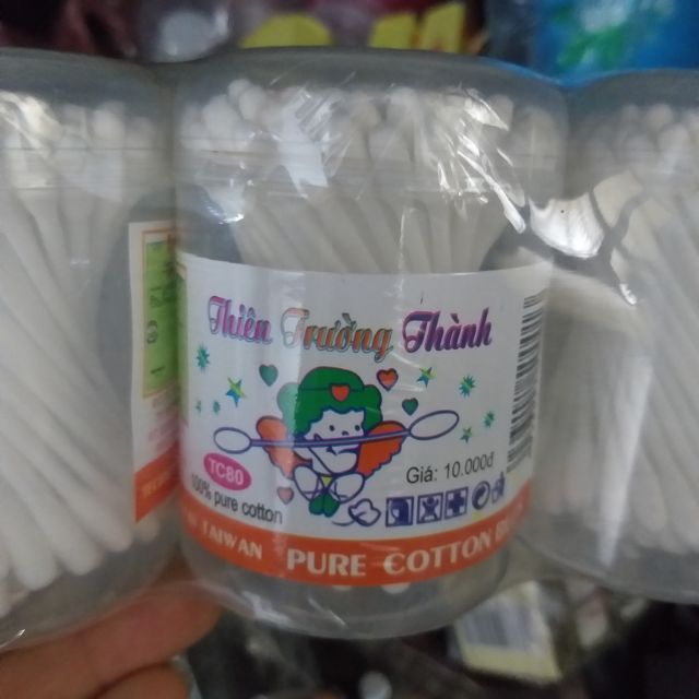 Hộp tăm bông ngoáy tai