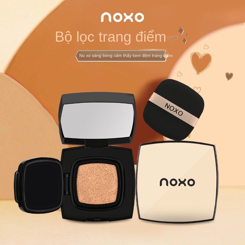 (Hàng Mới Về) Phấn phủ Khuyết Điểm NOXO Dưỡng Ẩm Kiểm Soát Dầu Lâu Trôi Kem Nền Bb Air Cushion Che phấn nước mĩ phẩm nội địa trung | BigBuy360 - bigbuy360.vn