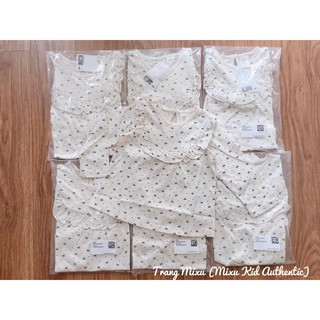 Áo cotton nơ bé gái H&M Auth