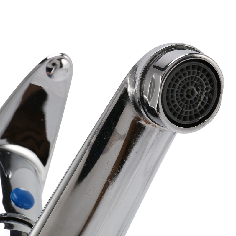 Vòi Nước Bồn Rửa Tay Cầm Đơn Bằng Chrome Cho Nhà Tắm