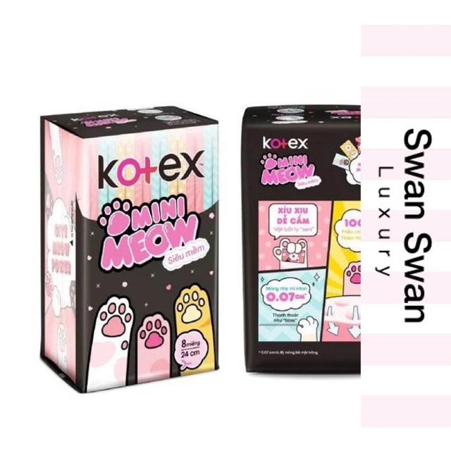 Băng Vệ Sinh Kotex Meow 8M