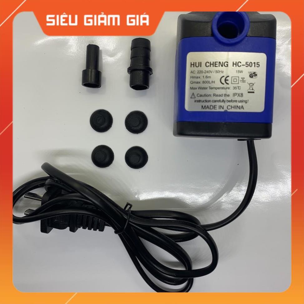 Bơm nước 15w dùng quạt điều hoà quạt hơi nước quạt phun sương hoặc bể cá hòn non bộ [LOẠI ĐẸP FULL HỘP] - Giá tốt nhất