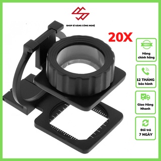 Kính Lúp 20X Có Thước Đo