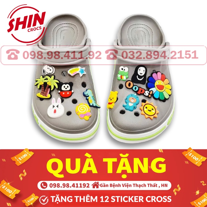 dép cross nhiều màu BUXY đế bánh mìFREESHIPdép cross hotrend BAYSUC03