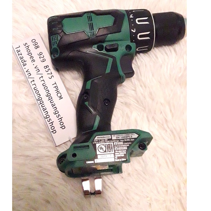 Máy khoan búa 3 chức năng Metabo- Hitachi nhập Mỹ thân máy không pin