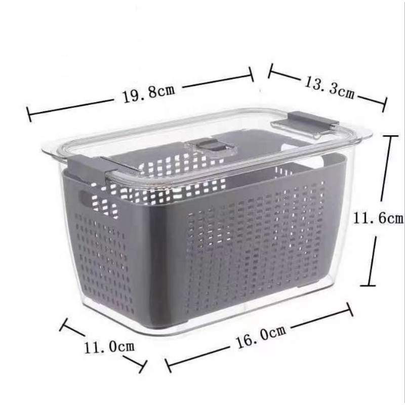 Giỏ đựng tủ lạnh kiểu Nhật loại 1.7L,,,
