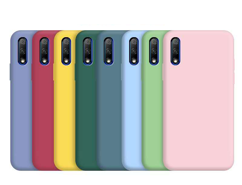 Ốp điện thoại màu trơn chống sốc cho HUAWEI HONOR 9X