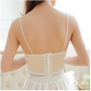 Áo bra satin vải phi bóng