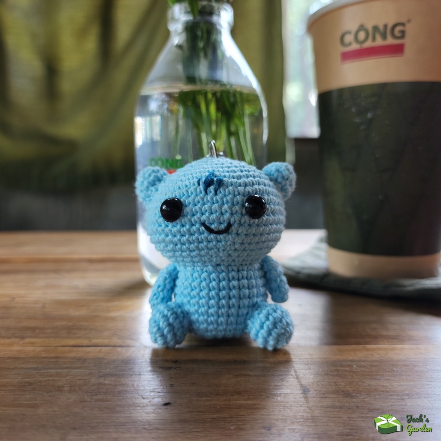 Móc khóa Pokemon bằng len handmade