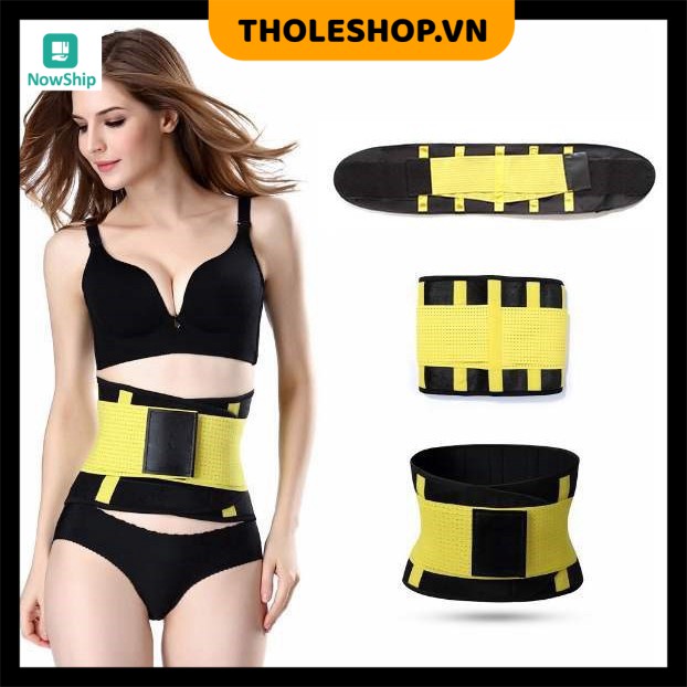 Đại nịt bụng💓FREESHIP💓Đai sinh nhiệt giảm eo Hot Belt Power cao cấp, thu gọn vòng eo 8994