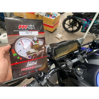 PPF MT15 , R15V3  ...UPPF dán bảo vệ mặt đồng hồ xe , xước tự phục hồi vết xước dâm , www.uppf.com