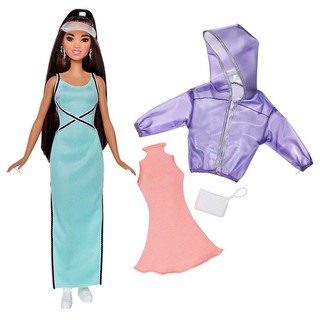 Búp bê Barbie FJF67 86 - bổ sung cho bộ sưu tập Barbie yoga có khớp made to move