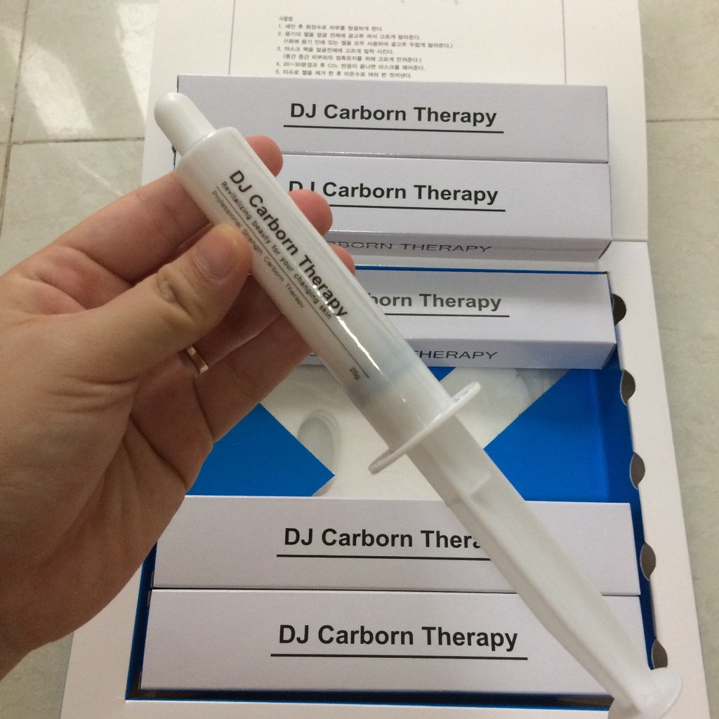 (Q1-HCM) Mặt Nạ Ngăn Ngừa Mụn Thải CO2 DJ CARBON THERAPY - An Bình Cam Kết Chính Hãng