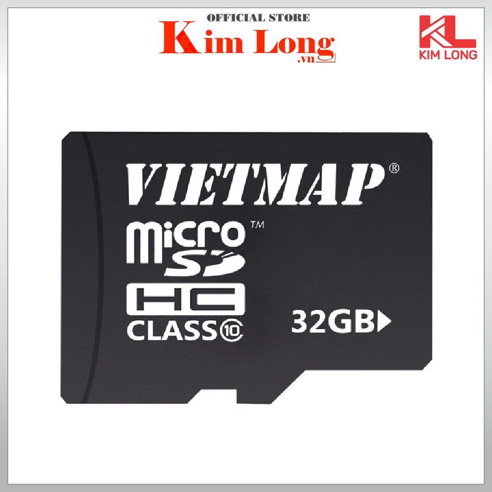 Thẻ nhớ Vietmap 32GB Micro SD chuẩn class 10 ( Không phải là thẻ phần mềm dẫn đường) | BigBuy360 - bigbuy360.vn