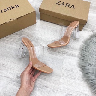 Guốc zara quai trong 9cm
