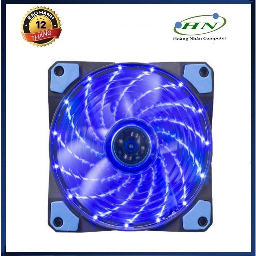 QUẠT TẢN NHIỆT THÙNG MÁY CPU FAN CASE 12 INCH MARVO FN 10 CÓ ĐÈN LED XANH , ĐỎ